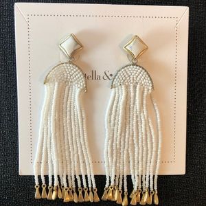 Stella &Dot Ashley Tassel Earrings (2ways to wear)